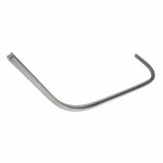 Baguette de tablier avant droit vespa 50 - 125 lx 05 - chrom