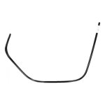 Baguette de tablier avant gauche noir brillant 1b006679 pour piaggio 1