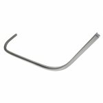 Baguette de tablier avant gauche vespa 50 - 125 lx 05 - chrom