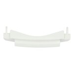 Baguette de tablier centrale blanc cm298512 pour piaggio 50 - 125 vespa