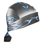 Bandana zan headgear zandannas flydanna� tank flame gris / bleu