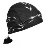 Bandana zan headgear zandannas flydanna® tank flame noir / blanc Bandana zan headgear zandannas flydanna® tank flame noir / blanc