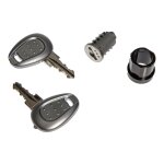 Barillet avec bague et cl avec plastique argent givi z661a