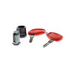 Barillet avec bague et cl avec plastique rouge givi z140r