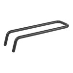 Barre de fixation courte polisport sige avant enfant noir