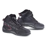Baskets femme ixon zebra lady noir / fushia - 36