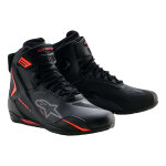 Baskets moto alpinestars faster - 4 drystar black / rio red / red fluo - 38. 5