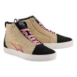 Baskets moto alpinestars ride - 63 canvas beige / black / white - 43, 5