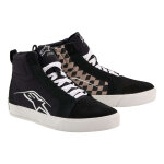 Baskets moto alpinestars ride - 63 canvas black / cool gray / chess - 43