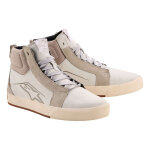 Baskets moto alpinestars ride - 63 leather off white / cool gray / gum - 38