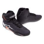 Baskets moto alpinestars sektor blanc / blanc / rouge fluo - 39