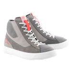 Baskets moto alpinestars stated light gray / red fluo / white - 41
