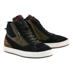 Baskets moto alpinestars stated waterproof military green / black / off wh