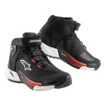 Baskets moto femme alpinestars cr - x women s drystar noir / blanc / rose -