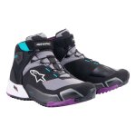 Baskets moto femme alpinestars cr - x women s drystar noir / gris / bleu / v