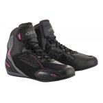 Baskets moto femme alpinestars stella faster 3 drystar noir / gris fonc�