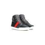 Baskets moto femme dainese york air lady gris / rouge