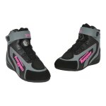 Basket moto femme furygan v4 easy noir / gris / rose - 37