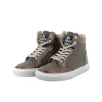 Baskets moto femme heltons maya kaki / marron vieilli - 39 Baskets moto femme heltons maya kaki / marron vieilli - 39