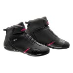 Baskets moto femme ixon gambler lady noir / fushia - 39