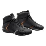 Baskets moto femme ixon gambler wp noir / or - 36