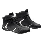 Baskets moto ixon gambler wp noir / blanc - 39