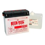 Batterie bs battery 51913 conventionnelle 12v 19ah avec pack acide