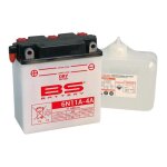 Batterie bs battery 6n11a - 4 conventionnelle 6v 11, 6ah avec pack acide