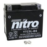 Batterie nitro 12v 5ah ytc5l - bs gel
