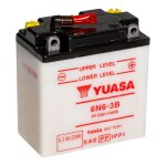 Batterie yuasa 6n6 - 3b 6v 6ah