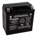 Batterie yuasa ytx14h - bs - sla agm12v 12, 6 ah pr�te � l emploi