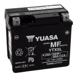 Batterie yuasa ytx5l - bs - sla agm12v 4, 2 ah pr�te � l emploi