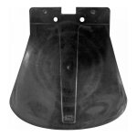 Bavette de garde boue arri�re noire avec logo mbk 51 / 88