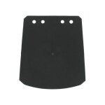 Bavette de garde boue avant noire mbk 51 magnum / passion / evasion