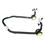 Béquille basse bihr home track supports en v noir mat pour motos lour Béquille basse bihr home track supports en v noir mat pour motos lour