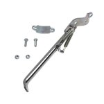 B�quille lat�rale chrome lisse courte peugeot 103 sp / mvl