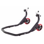 B�quille de stand arri�re biketek premium avec supports en v