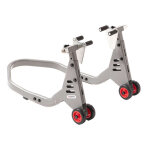 B�quille de stand avant topline acier gris