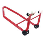 Béquille de stand monobloc lève moto arrière universel rouge Béquille de stand monobloc lève moto arrière universel rouge
