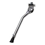 Bquille vlo latrale newton rglable alu - argent avec plaque (pou