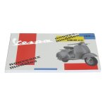 Bloc - notes vespa 150cc format din a5 bleu
