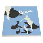 Bloc - notes vespa format din a5 bleu