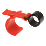 Bloque levier de frein avant rfx race orange et noir universel