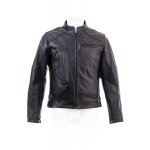 Blouson airbag helite cuir racing noir - s