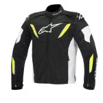 Blouson alpinestars t - gp r waterproof noir / blanc / jaune fluo - 2xl