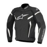 Blouson cuir alpinestars gp plus r v2 noir / blanc - 50