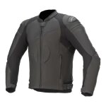 Blouson cuir alpinestars gp plus r v3 noir / noir - 44