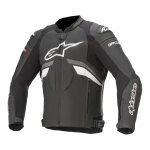 Blouson cuir alpinestars gp plus r v3 noir / gris / blanc - 48