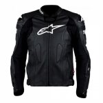 Blouson cuir alpinestars missile noir - 48