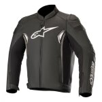 Blouson cuir alpinestars sp - 1 v2 noir / gris fonc� - 46
